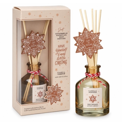 Αρωματικό χώρου diffuser Χριστουγεννιάτικο Vanilla Whisper 100ml.