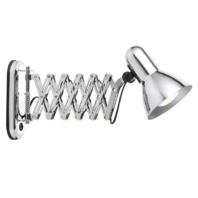 Φωτιστικό επιτοίχιο επεκτεινόμενο Twen Ø13,5x65εκ. επέκταση max νίκελ Φωτιστικό επιτοίχιο επεκτεινόμενο Twen Ø13,5x65εκ. επέκταση max νίκελ