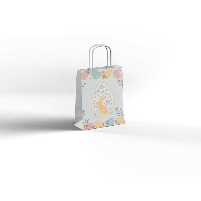 Next χάρτινη τσάντα Πασχαλινός Λαγός Υ22x18x8εκ.