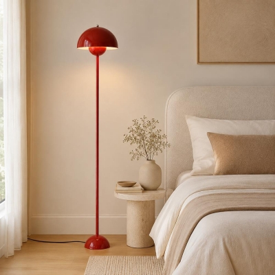 Φωτιστικό δαπέδου Nextdeco LED μεταλλικό κόκκινο Υ165εκ.