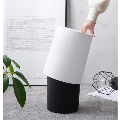 Κάδος απορριμμάτων PP 10lt 23x23xΥ31εκ. λευκός Κάδος απορριμμάτων PP 10lt 23x23xΥ31εκ. λευκός