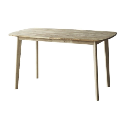 Τραπέζι Nextdeco Natural μασίφ ξύλο Υ75x135x80εκ.