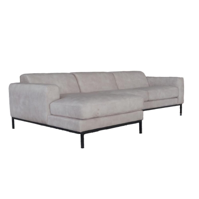 Καναπές γωνιακός Nextdeco Heming δεξιά γωνία γκρι-μπεζ Υ76x280x159εκ. Καναπές γωνιακός Nextdeco Heming δεξιά γωνία γκρι-μπεζ Υ76x280x159εκ.