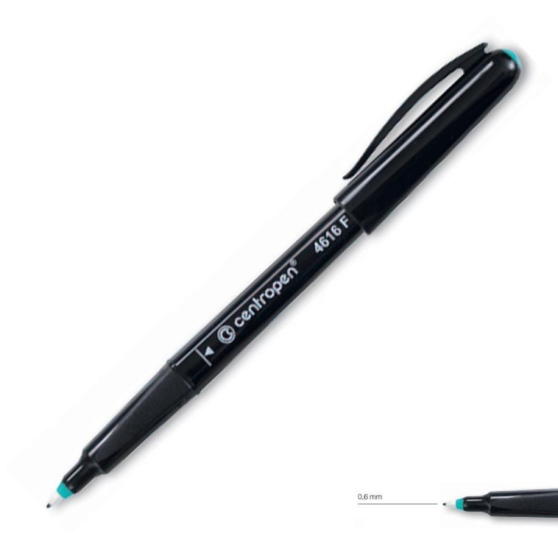 Centropen μαρκαδόρος ανεξίτηλος για cd μαύρο 0,6mm Centropen μαρκαδόρος ανεξίτηλος για cd μαύρο 0,6mm