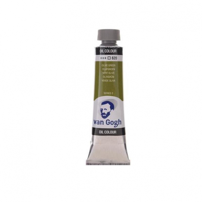 Talens van gogh χρώμα λαδιού 620 olive green 20ml