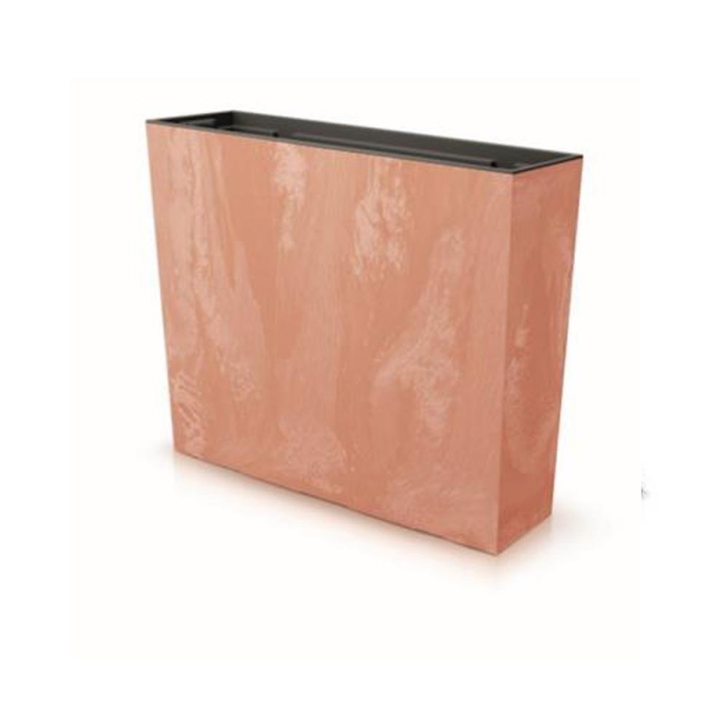 Ζαρτινιέρα terracotta beton effect Y49,8x58x18εκ. Ζαρτινιέρα terracotta beton effect Y49,8x58x18εκ.