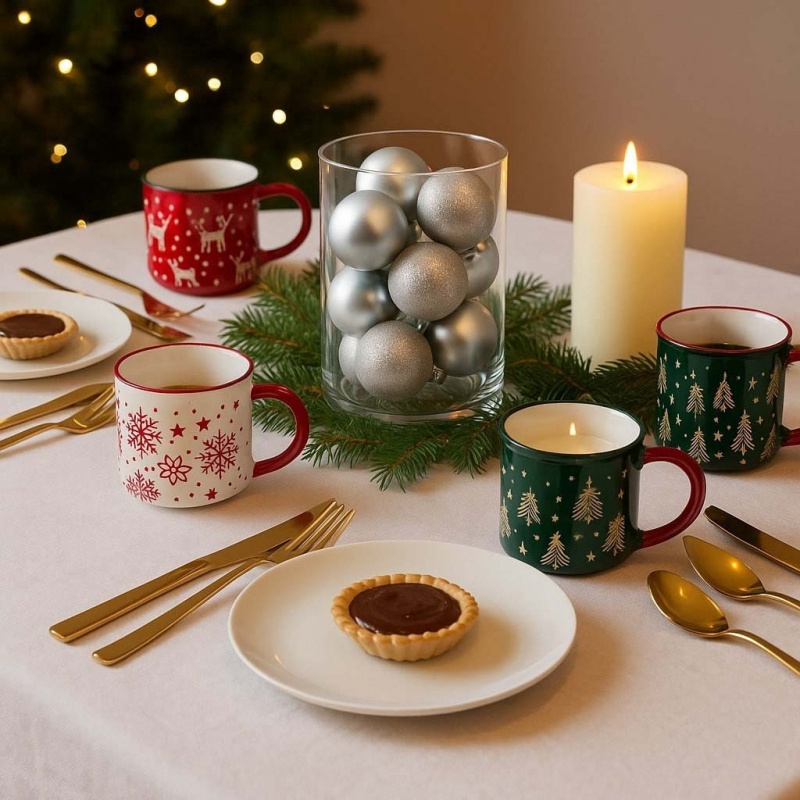 Μαχαιροπίρουνα ανοξείδωτα 16 τεμ. χρυσά