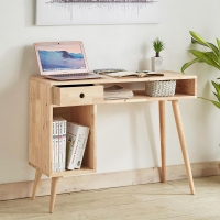 Γραφείο Nextdeco Natural μασίφ ξύλο Υ77x100x40εκ.