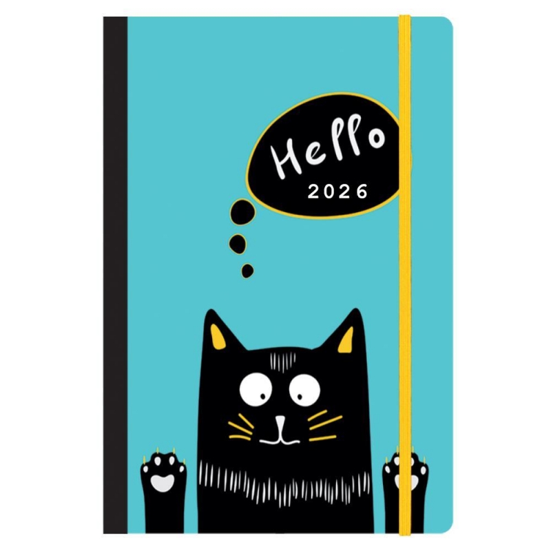 Next ημερολόγιο 2026 Trends Kitty ημερήσιο flexi με λάστιχο 14x21εκ. Next ημερολόγιο 2026 Trends Kitty ημερήσιο flexi με λάστιχο 14x21εκ.