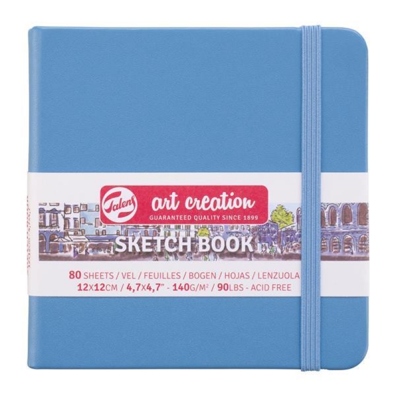 Talens Sketch book γαλάζιο 80φυλ. 12x12εκ. 140 γρ. Talens Sketch book γαλάζιο 80φυλ. 12x12εκ. 140 γρ.
