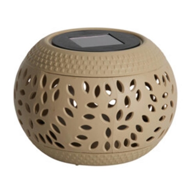 Ηλιακό φανάρι εξωτερικού χώρου PP κρεμ Y10,5x Ø15εκ. Ηλιακό φανάρι εξωτερικού χώρου PP κρεμ Y10,5x Ø15εκ.