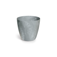 Γλάστρα - κασπώ Beton effect γκρι Y14,5xΦ15,8εκ.