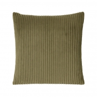 Μαξιλάρι διακοσμητικό γούνινη υφή λαδί 45x45εκ. Μαξιλάρι διακοσμητικό γούνινη υφή λαδί 45x45εκ.