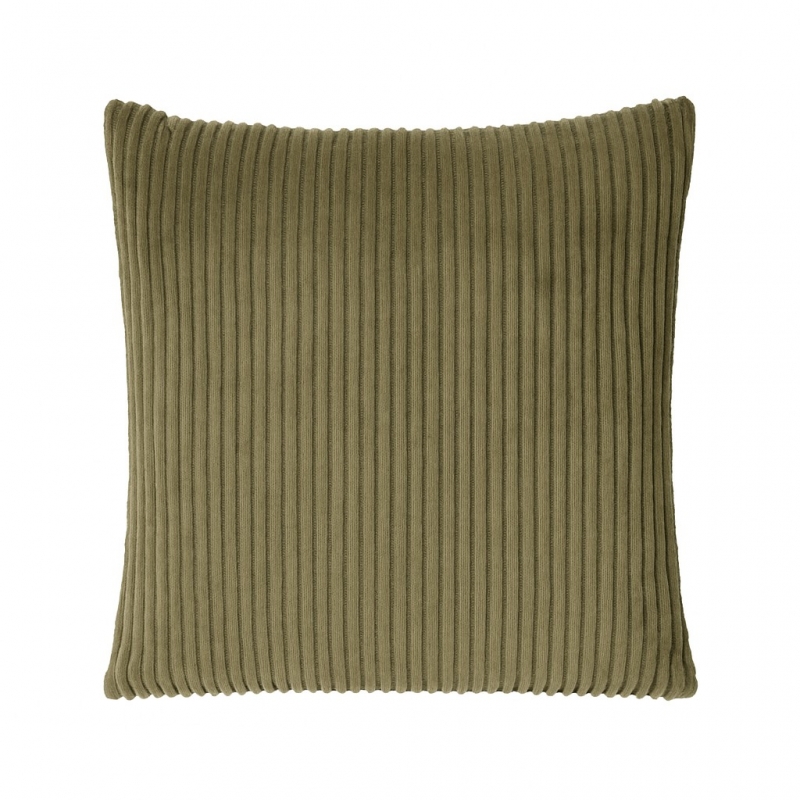 Μαξιλάρι διακοσμητικό γούνινη υφή λαδί 45x45εκ. Μαξιλάρι διακοσμητικό γούνινη υφή λαδί 45x45εκ.