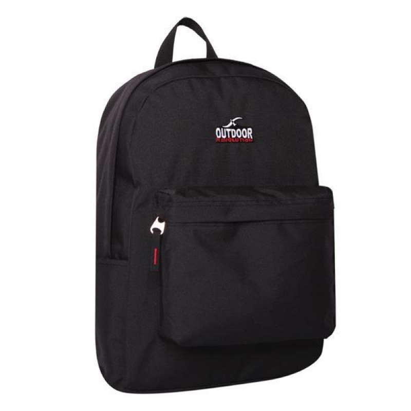 KALGAV τσάντα πλάτης Solid black Υ41,5x13x31εκ.