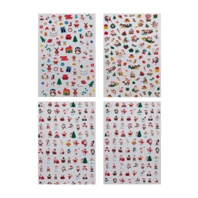 Χριστουγεννιάτικα αυτοκόλλητα 3D Festive Magic μικρά