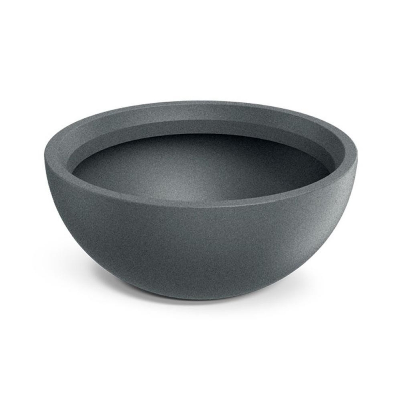 Γλάστρα - κασπώ Molio γκρι Y34x80x78εκ. μεγάλη