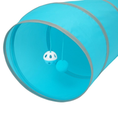 Παιχνίδι γάτας τούνελ μπλε Ø24,5x48εκ