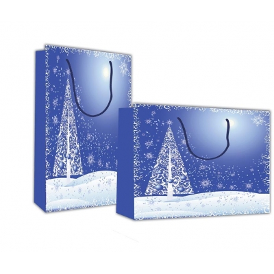 Next χάρτινη τσάντα Χριστουγεννιάτικο τοπίο Υ41x24,5x9 Next χάρτινη τσάντα Χριστουγεννιάτικο τοπίο Υ41x24,5x9