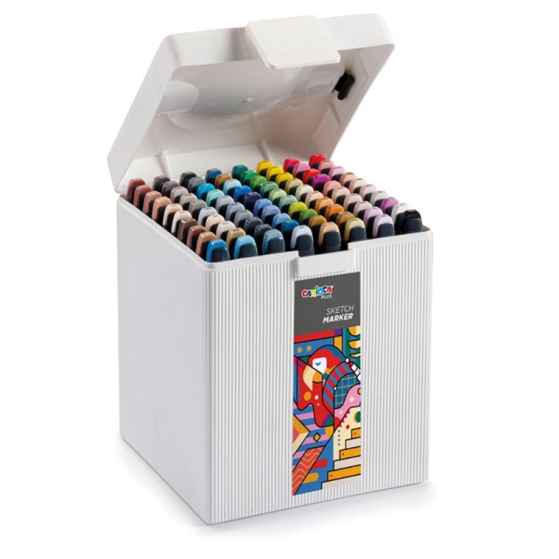 CARIOCA Plus Sketch Marker Hard Box 80 ΤΜΧ CARIOCA Plus Sketch Marker Hard Box 80 ΤΜΧ
