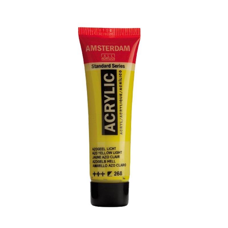 Talens amsterdam ακρυλικό χρώμα 268 azo yellow l120ml