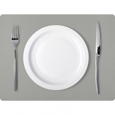 Σουπλά φαγητού πλαστικό γκρι 40x30εκ. Σουπλά φαγητού πλαστικό γκρι 40x30εκ.