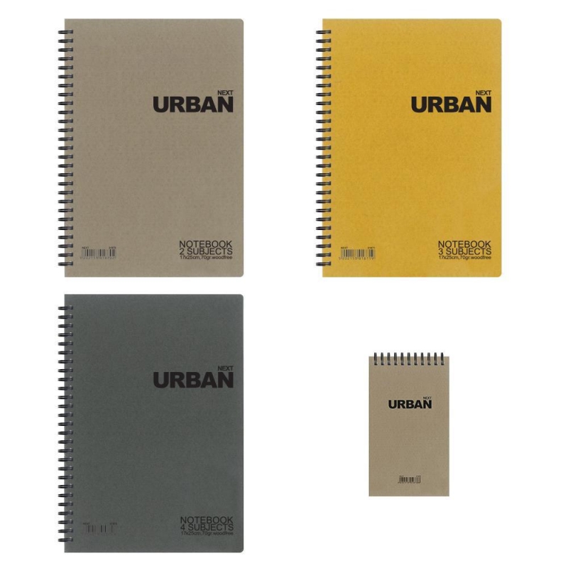 Next urban τετράδιο σπιράλ mini 8x15εκ. 2θεμ. Next urban τετράδιο σπιράλ mini 8x15εκ. 2θεμ.