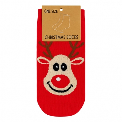 Κάλτσες Χριστουγεννιάτικες Ελαφάκι Κάλτσες Χριστουγεννιάτικες Ελαφάκι