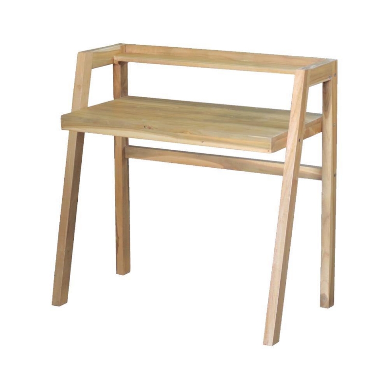 Γραφείο Nextdeco ανακυκλωμένο ξύλο teak Υ100x100x50εκ.