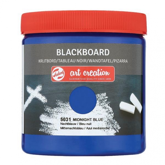 Talens blackboard paint 5031 midnight blue, 250 ml