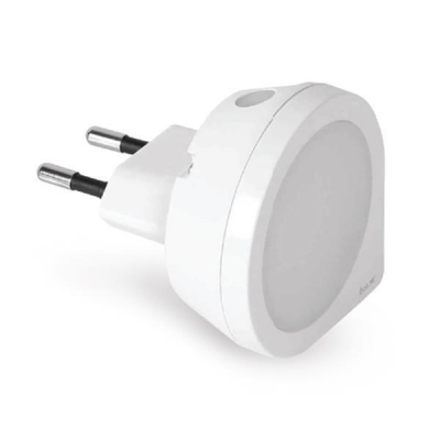 Φωτάκι νυκτός LED 0,4W με αισθητήρα φωτός 3000K Φωτάκι νυκτός LED 0,4W με αισθητήρα φωτός 3000K