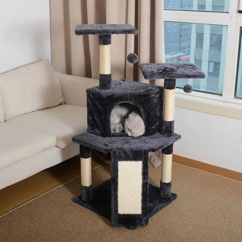 Γατόδεντρο - Ονυχοδρόμιο με πολλές πλατφόρμες Υ102×43×43εκ.