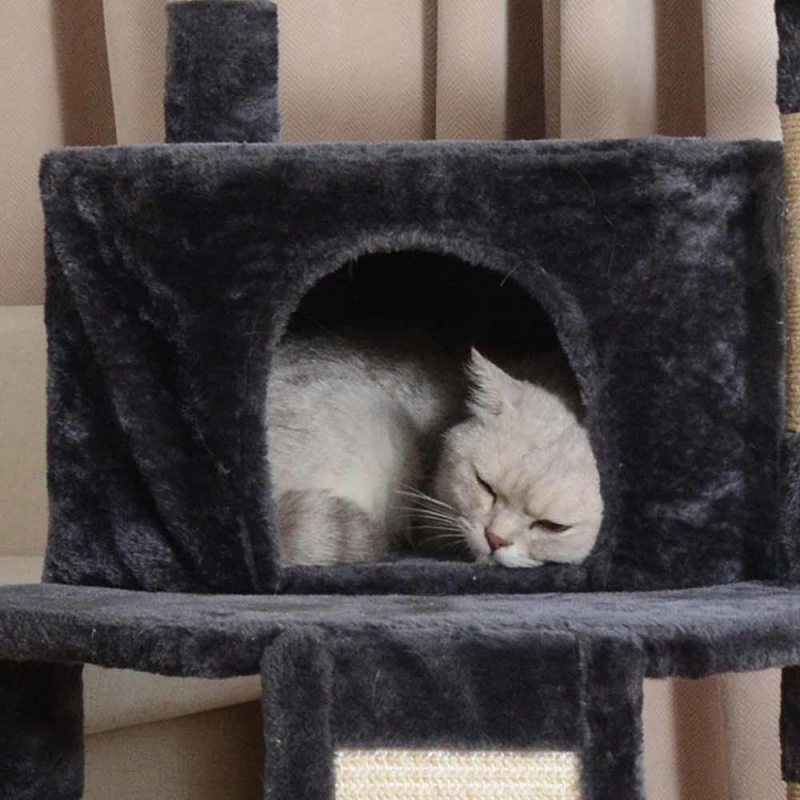 Γατόδεντρο - Ονυχοδρόμιο με πολλές πλατφόρμες Υ102×43×43εκ.