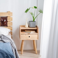 Κομοδίνο Nextdeco Natural μασίφ ξύλο Υ67x45x40εκ. Κομοδίνο Nextdeco Natural μασίφ ξύλο Υ67x45x40εκ.