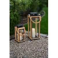 Φανάρια ξύλινα σετ 2 τμχ 32εκ. - 50εκ. Φανάρια ξύλινα σετ 2 τμχ 32εκ. - 50εκ.