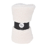 Κουβέρτα teddy fleece εκρού 150x120εκ. Κουβέρτα teddy fleece εκρού 150x120εκ.