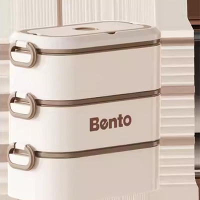 Σετ 3 lunch box inox 2550ml Σετ 3 lunch box inox 2550ml