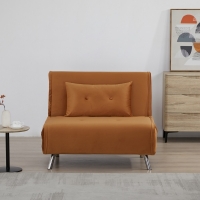 Πολυθρόνα κρεβάτι Nextdeco Berlin σκούρο πορτοκαλί Υ92x100x91εκ. Πολυθρόνα κρεβάτι Nextdeco Berlin σκούρο πορτοκαλί Υ92x100x91εκ.