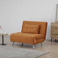 Πολυθρόνα κρεβάτι Nextdeco Berlin σκούρο πορτοκαλί Υ92x100x91εκ. Πολυθρόνα κρεβάτι Nextdeco Berlin σκούρο πορτοκαλί Υ92x100x91εκ.