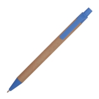 Στυλό eco μπλε 1mm. Δυνατότητα εκτύπωσης.