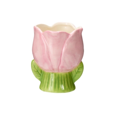 Γλάστρα κεραμική μωβ 9,5×8,5×10,7εκ. Γλάστρα κεραμική μωβ 9,5×8,5×10,7εκ.