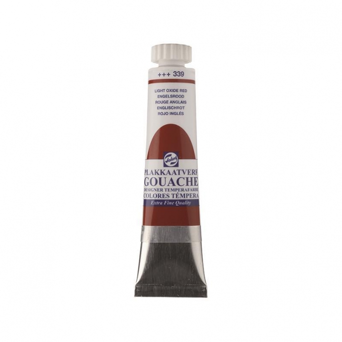 Talens τέμπερες extra fine 339 light oxide red 20ml