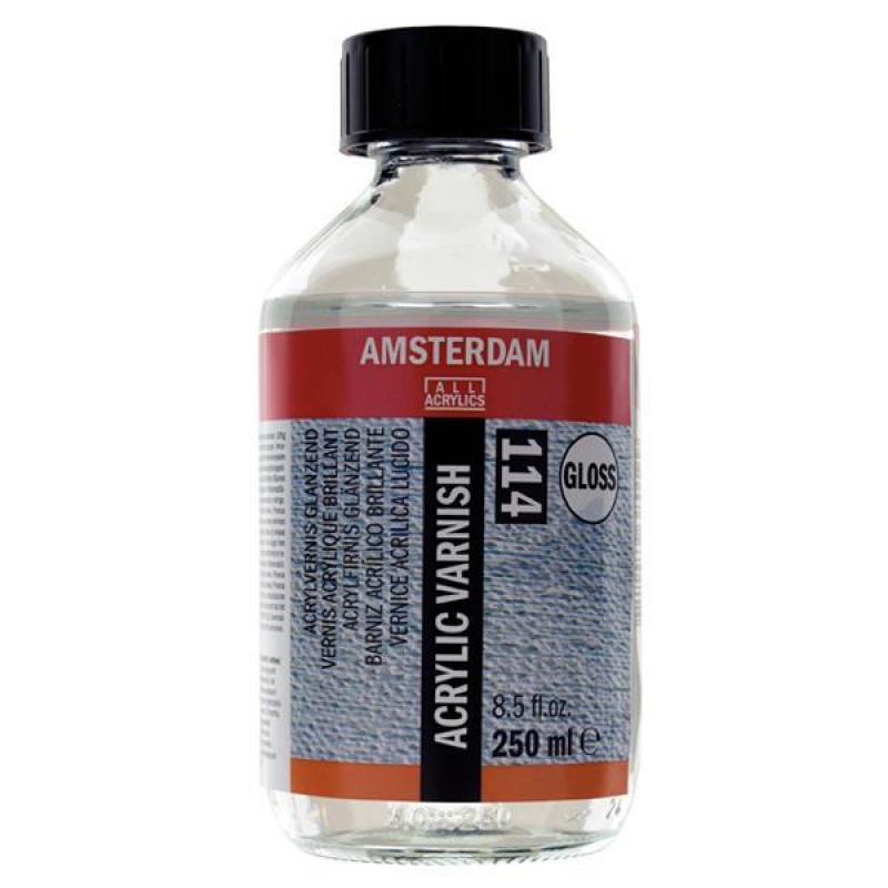 Talens amsterdam acrylic varnish gloss 114 250ml.