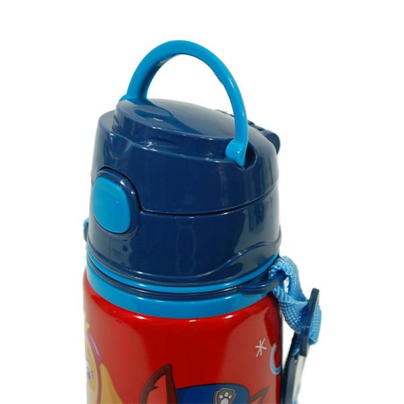 Παγούρι αλουμινίου "Paw Patrol" 600ml με λουράκι Παγούρι αλουμινίου "Paw Patrol" 600ml με λουράκι
