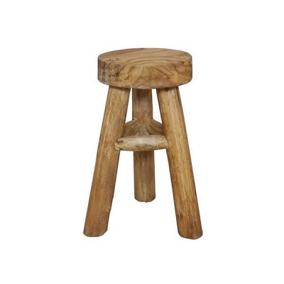 Σκαμπό στρογγυλο Nextdeco Tribeca ανακυκλωμένο ξύλο teak Υ40xØ27εκ. Σκαμπό στρογγυλο Nextdeco Tribeca ανακυκλωμένο ξύλο teak Υ40xØ27εκ.
