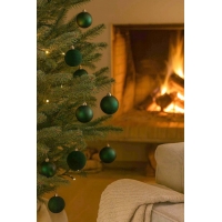 Σετ 16 χριστουγεννιάτικες μπάλες πράσινες Ø8εκ. Σετ 16 χριστουγεννιάτικες μπάλες πράσινες Ø8εκ.