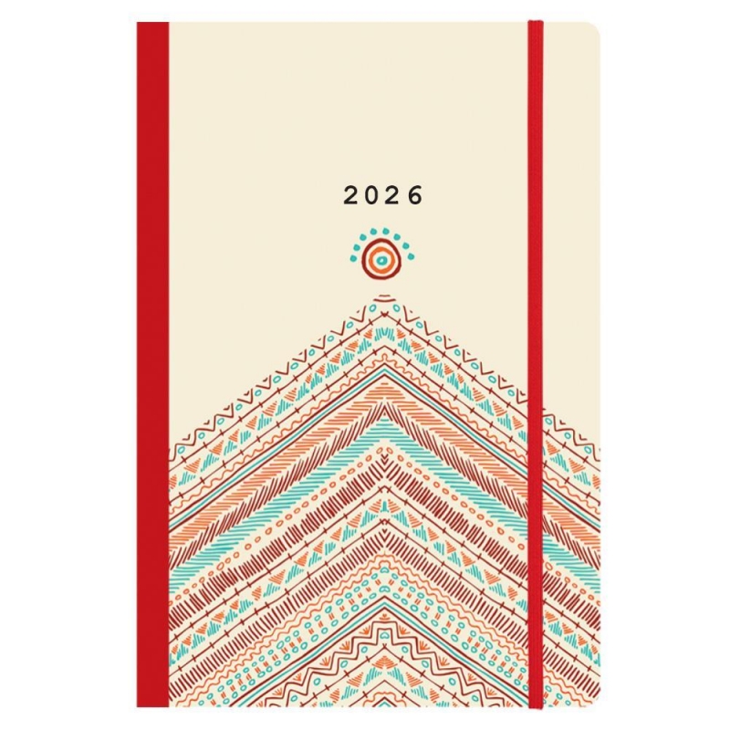 Next ημερολόγιο 2026 Trends Boho style ημερήσιο flexi με λάστιχο 14x21εκ. Next ημερολόγιο 2026 Trends Boho style ημερήσιο flexi με λάστιχο 14x21εκ.
