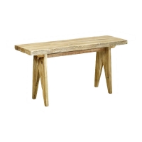 Παγκάκι Nextdeco μασίφ ξύλο teak Υ50×100×30εκ.