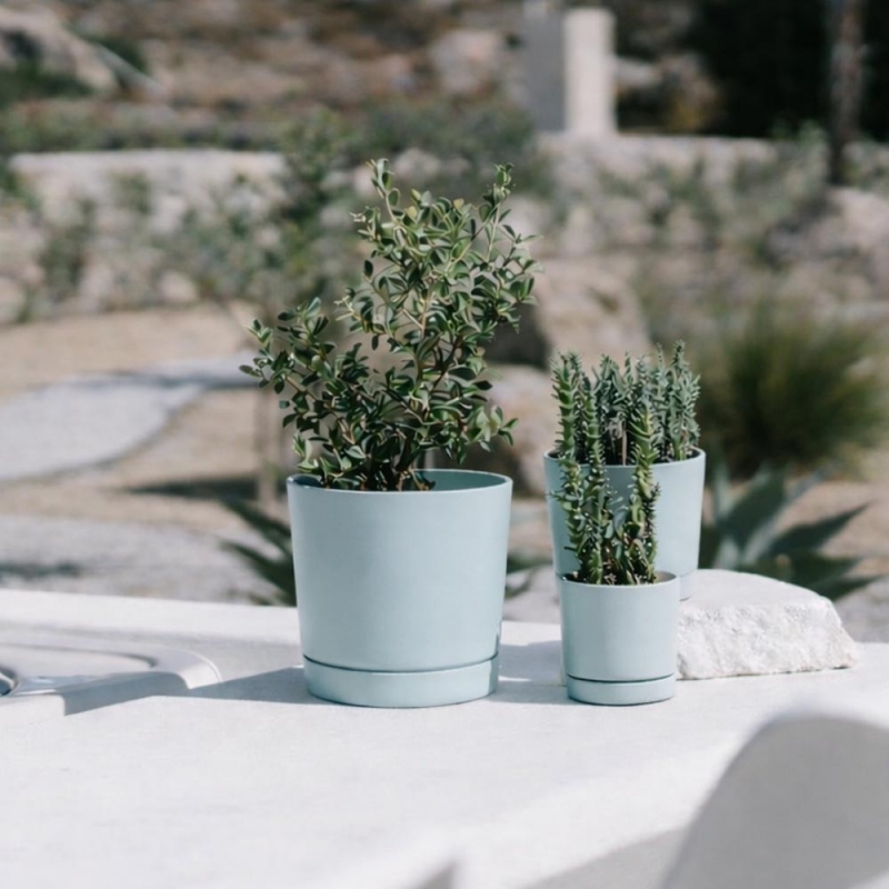 Γλάστρα Tubo γκρι Y17,5xΦ17,8εκ. Γλάστρα Tubo γκρι Y17,5xΦ17,8εκ.