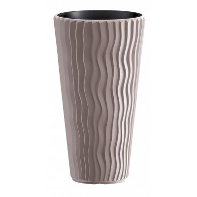 Γλάστρα - κασπώ Sandy mocca Y70,8xΦ39εκ. Γλάστρα - κασπώ Sandy mocca Y70,8xΦ39εκ.
